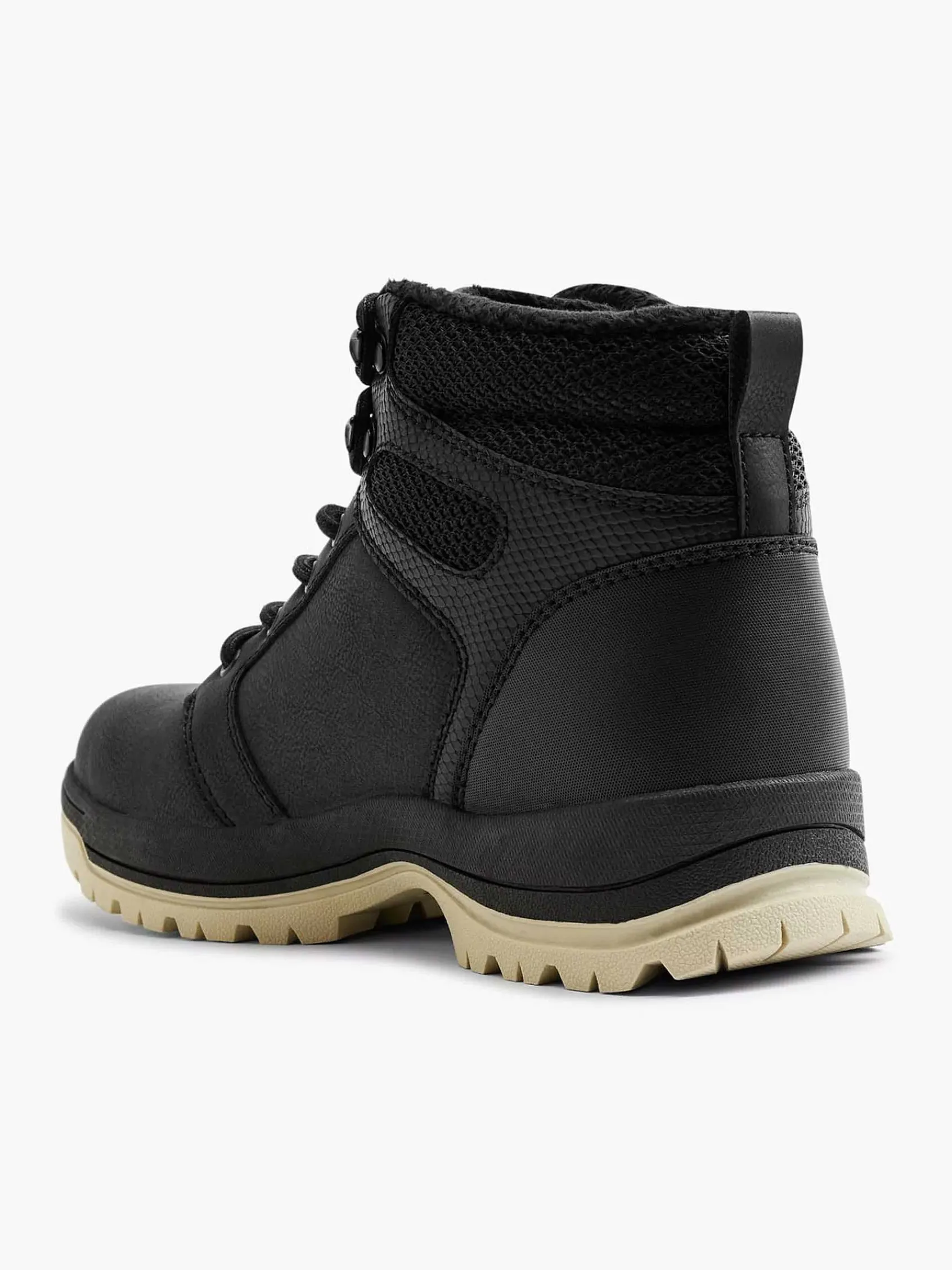 Sneakers|Landrover Zwarte Veterboot