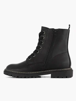 Babyschoenen|Esprit Zwarte Veterboot
