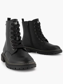 Babyschoenen|Esprit Zwarte Veterboot