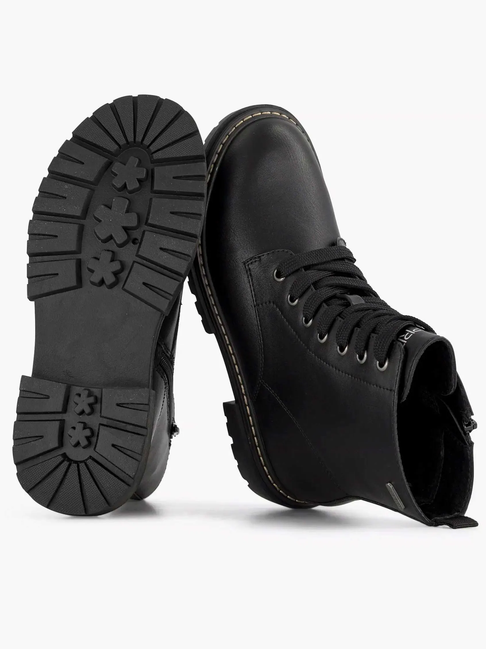 Babyschoenen|Esprit Zwarte Veterboot