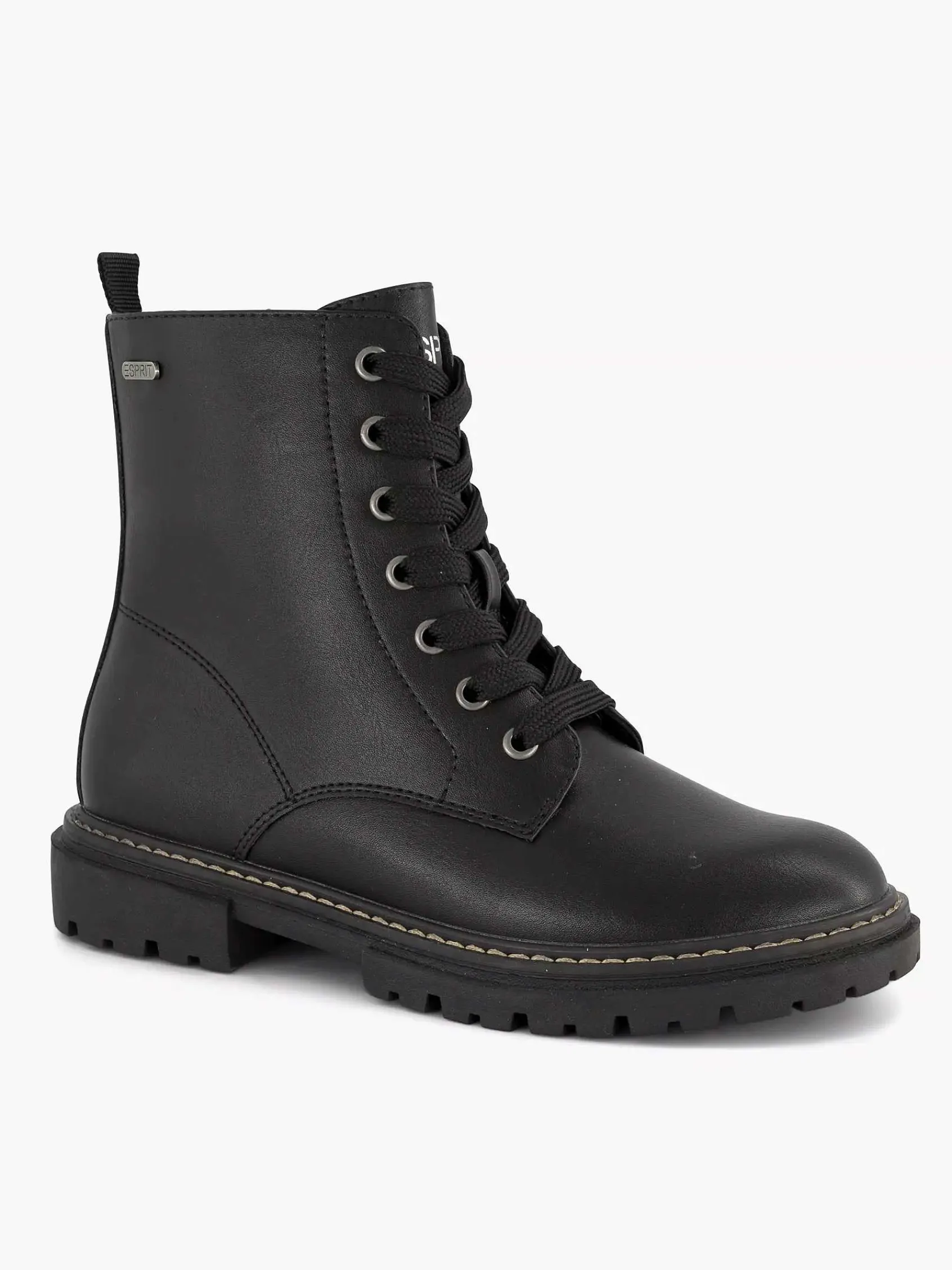 Babyschoenen|Esprit Zwarte Veterboot