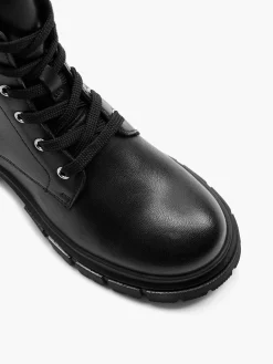 Jongensschoenen|Esprit Zwarte Veterboot
