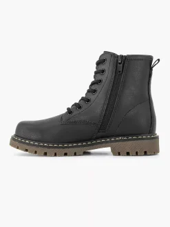 Babyschoenen|Graceland Zwarte Veterboot
