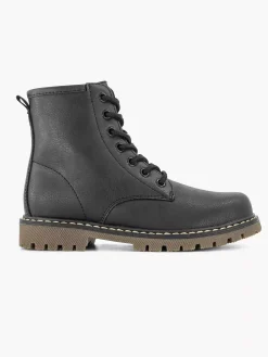 Babyschoenen|Graceland Zwarte Veterboot