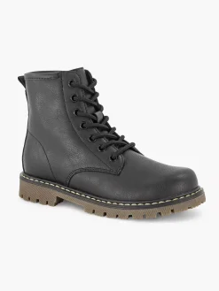Babyschoenen|Graceland Zwarte Veterboot