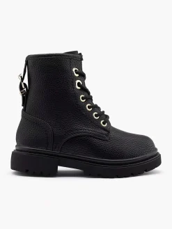 Jongensschoenen|Oxmox Zwarte Veterboot
