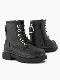 Jongensschoenen|Oxmox Zwarte Veterboot