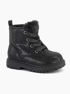 Babyschoenen|Graceland Zwarte Veterboot
