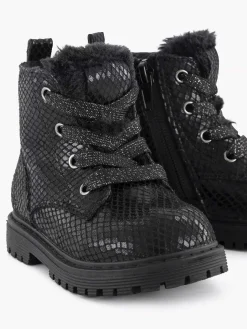 Babyschoenen|Graceland Zwarte Veterboot