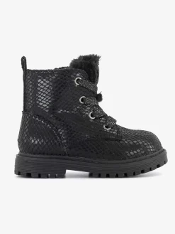 Babyschoenen|Graceland Zwarte Veterboot