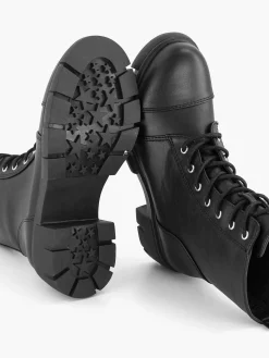 Jongensschoenen|Oxmox Zwarte Veterboot