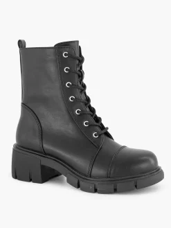 Jongensschoenen|Oxmox Zwarte Veterboot