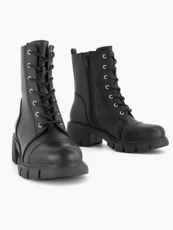 Jongensschoenen|Oxmox Zwarte Veterboot