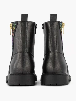 Jongensschoenen|Graceland Zwarte Veterboot