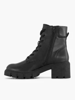 Enkellaarzen & Boots|Graceland Zwarte Veterboot