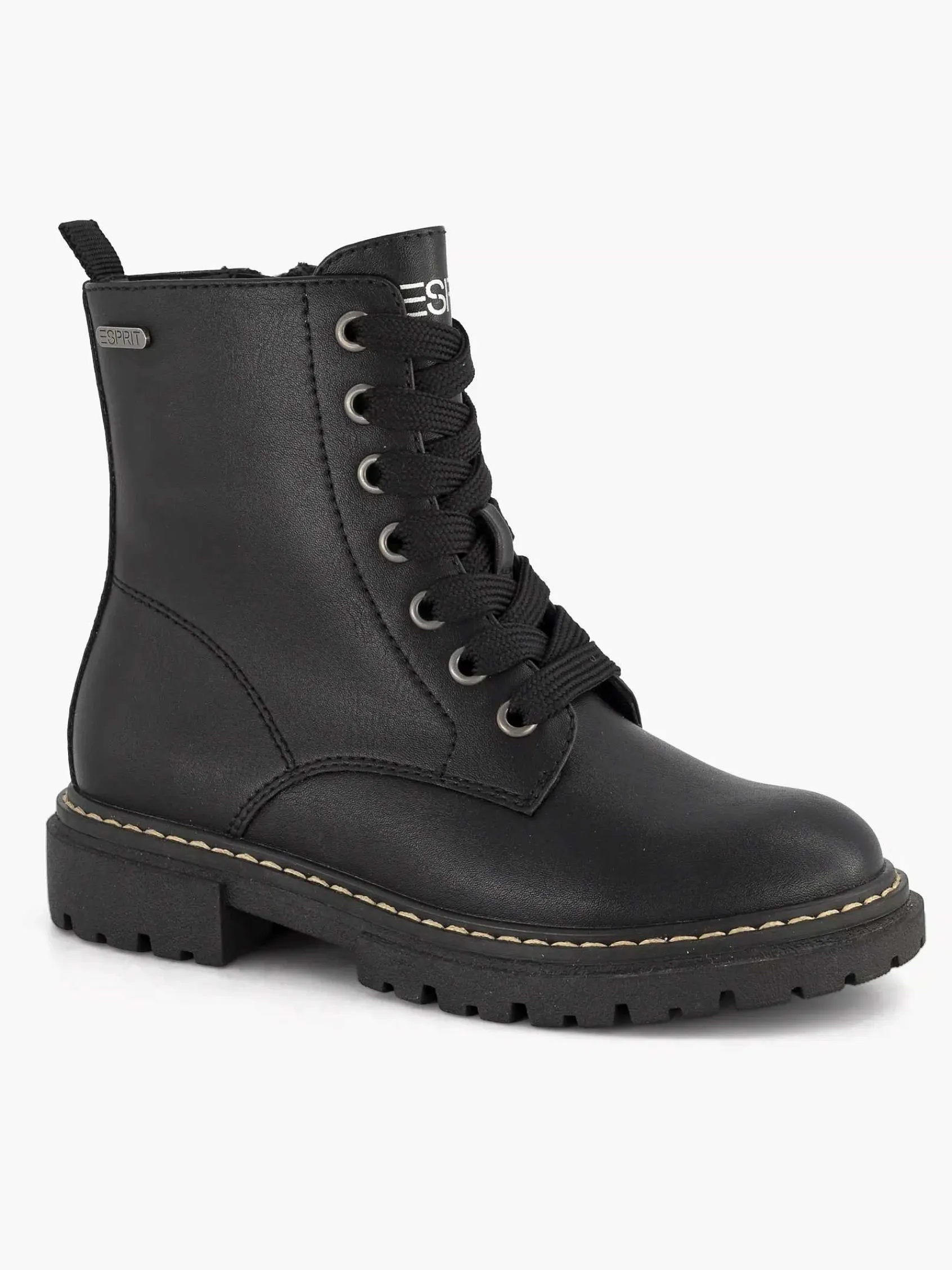 Babyschoenen|Esprit Zwarte Veterboot