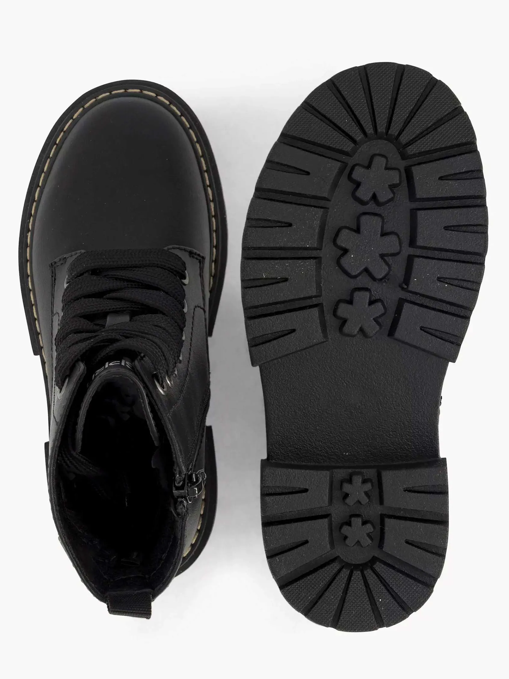 Babyschoenen|Esprit Zwarte Veterboot