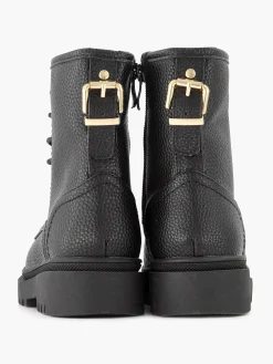 Jongensschoenen|Oxmox Zwarte Veterboot