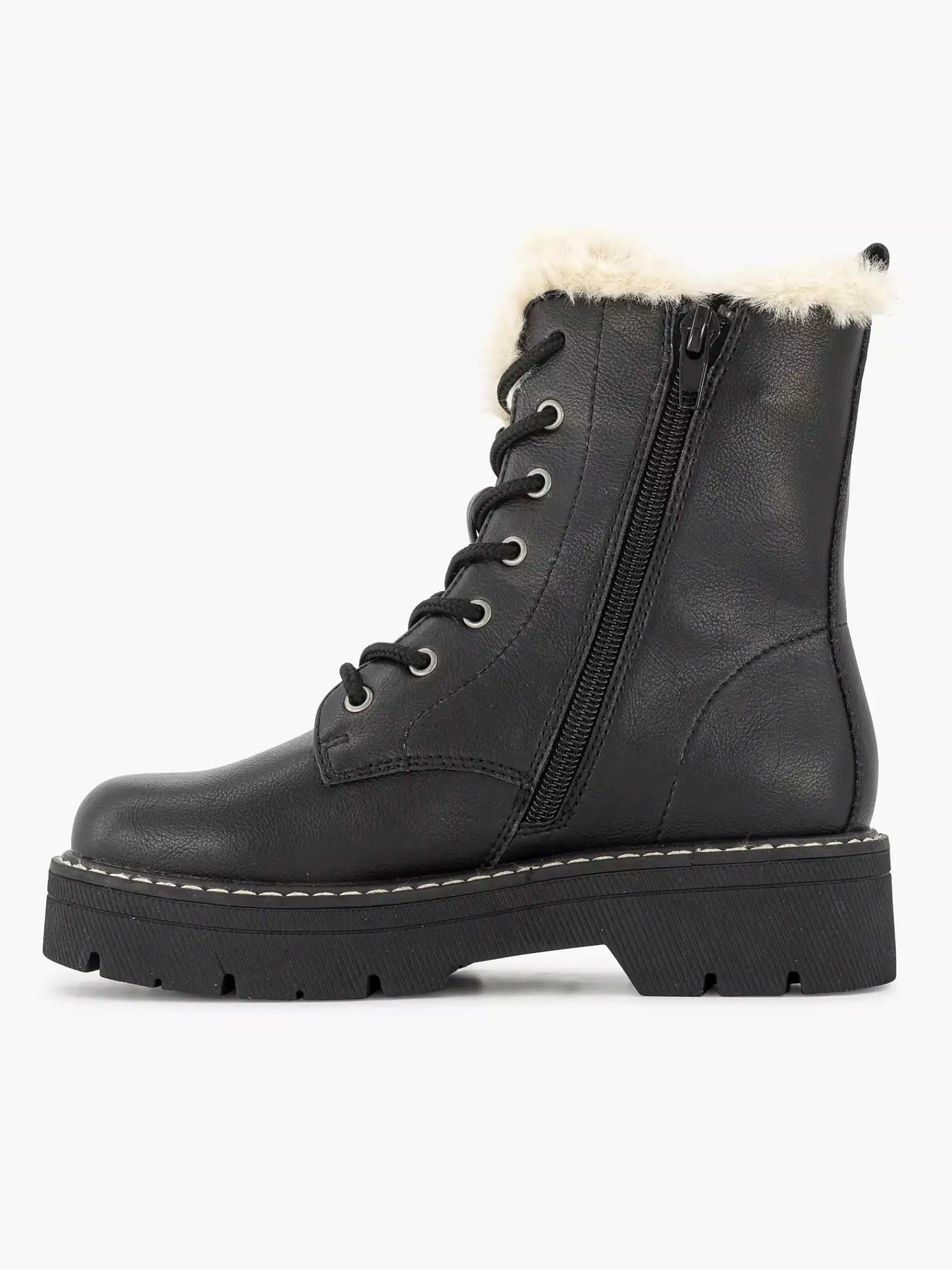 Babyschoenen|Oxmox Zwarte Veterboot