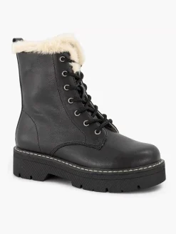 Babyschoenen|Oxmox Zwarte Veterboot