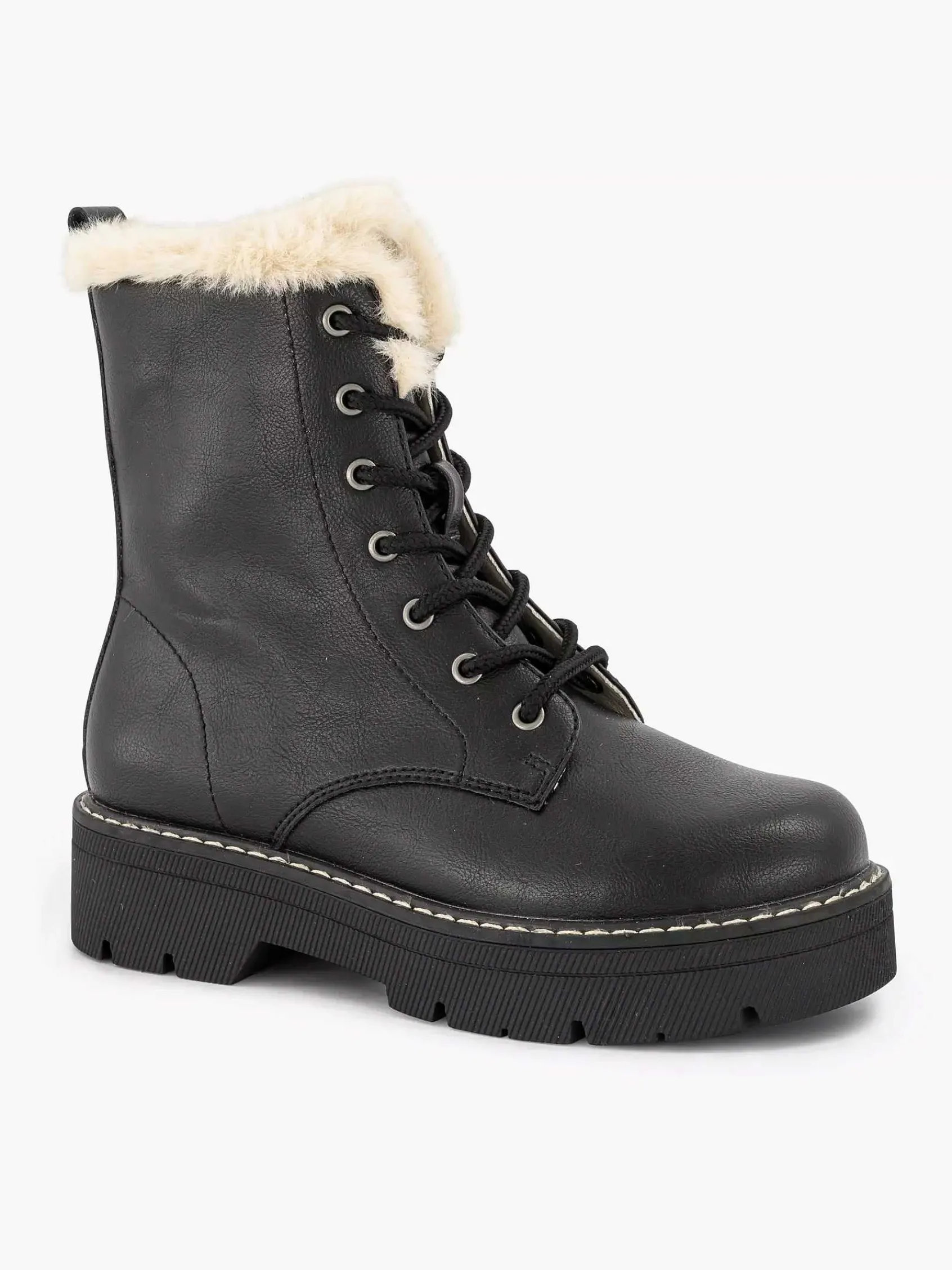 Babyschoenen|Oxmox Zwarte Veterboot