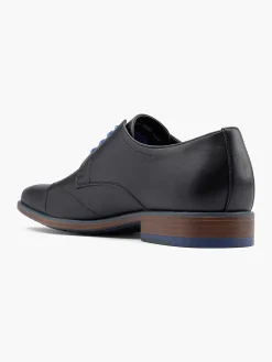 Geklede Schoenen|AM SHOE Zwarte Veterschoen