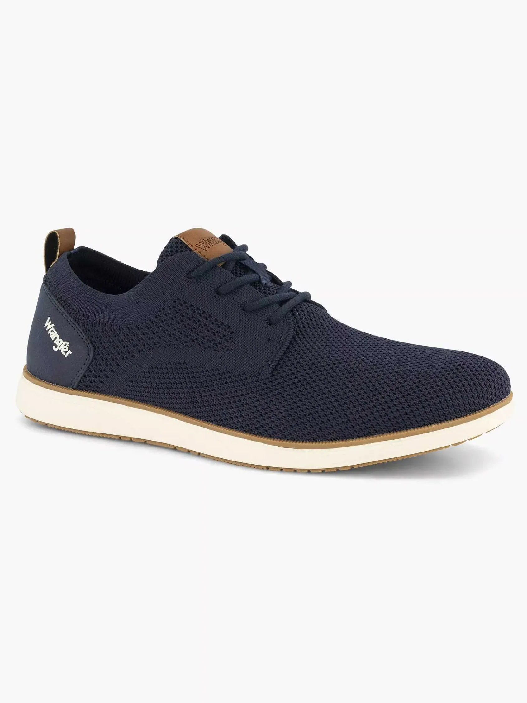Geklede Schoenen|Wrangler Zwarte Veterschoen