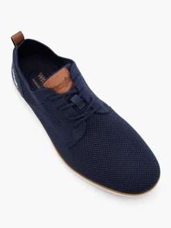 Geklede Schoenen|Wrangler Zwarte Veterschoen