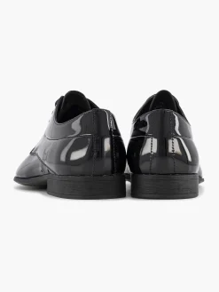 Geklede Schoenen|AM SHOE Zwarte Veterschoen Lak