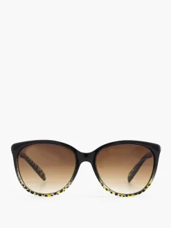 Online Exclusive Accessoires|Graceland Zwarte Zonnebril Met Panterprint